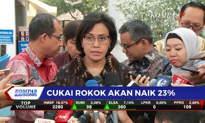 Pemerintah Rencanakan Cukai Rokok Naik 23% di Tahun 2020