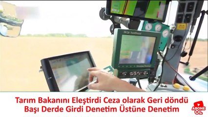 Üretici Sencer Solakoğlu Tarım Bakanını Eleştirdi Ceza olarak Geri döndü Denetim üstüne denetim