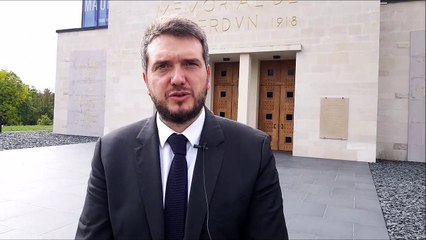 Julien Larère-Genevoix au Mémorial de Verdun