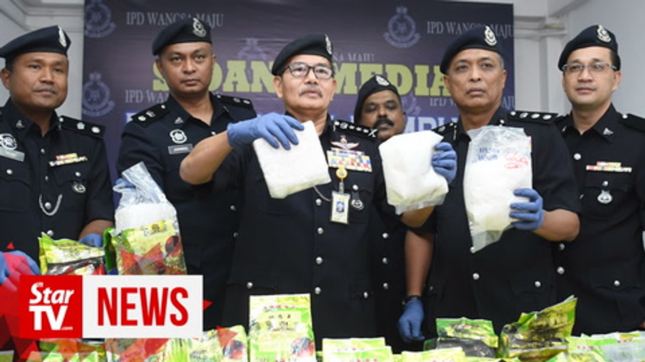 Cops arrest two pushers, seize RM1.9mil worth of drugs to derail drug ring