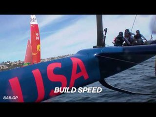 "This Pump is Struggle City" // Get On Board // United States SailGP // Sydney SailGP 2019