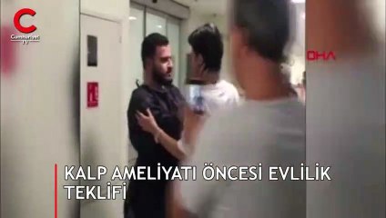 Böyle evlenme teklifi etti... "Erkeklerin işi zor, çıtayı yükseltti"