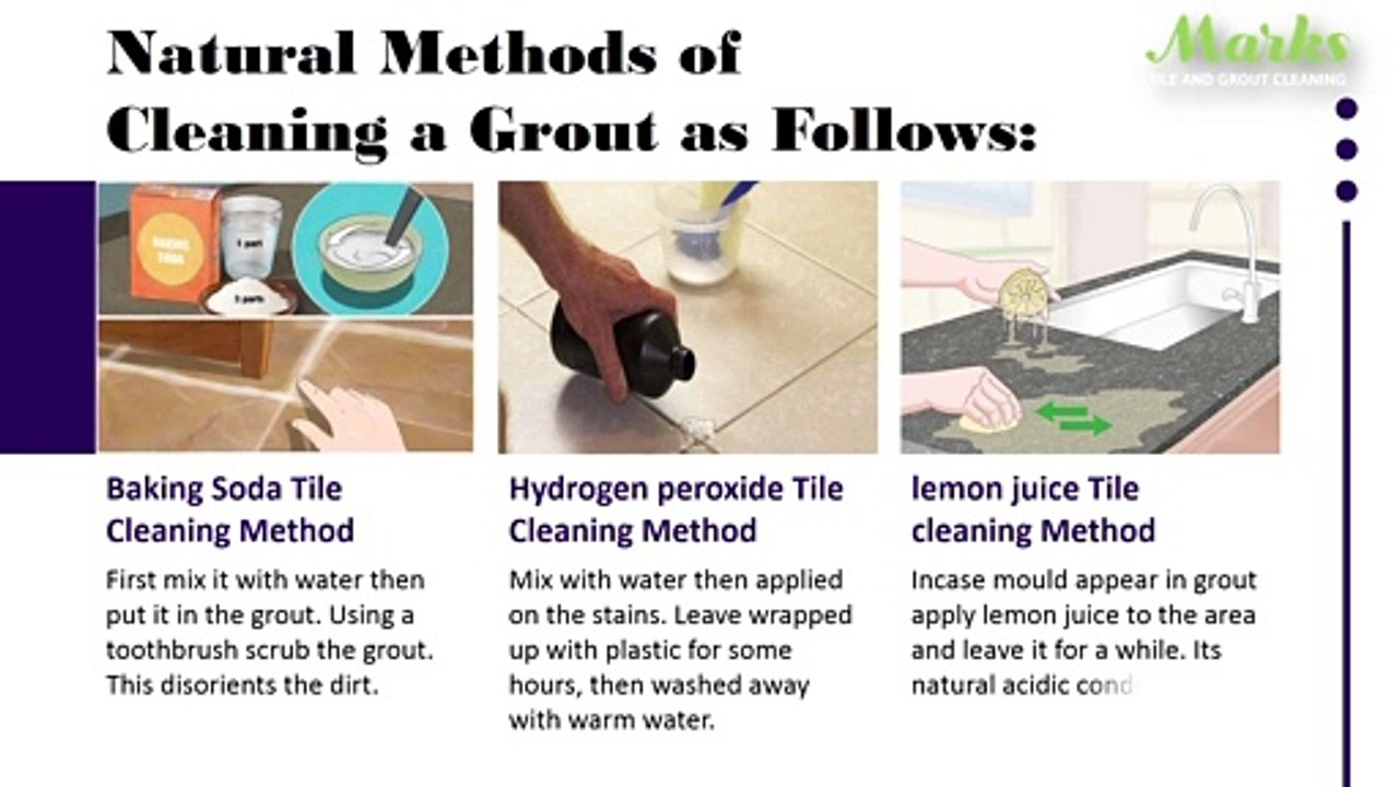 How to Clean Tile & Grout Naturally