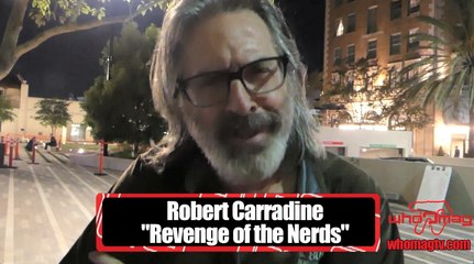 Rob Carradine ("Revenge Of The Nerds") interview at the "What Death Leaves Behind" movie premiere