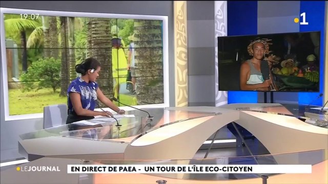 Tour de l’île éco-citoyen : une brouette pour éveiller les consciences