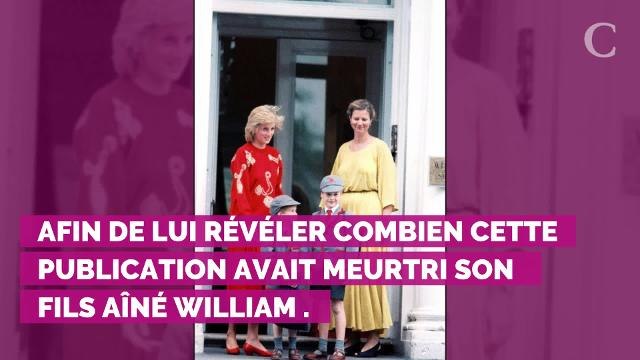 Le prince William énervé : ces photos topless de sa mère Diana qui lui ont valu les moqueries de ses camarades de classe