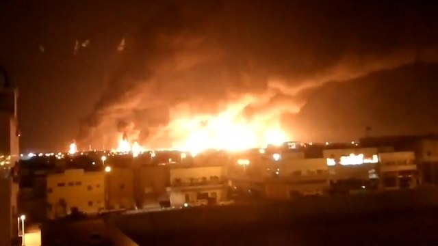 Oil prices surge after drone attack on state facilities halves Saudi Arabian output