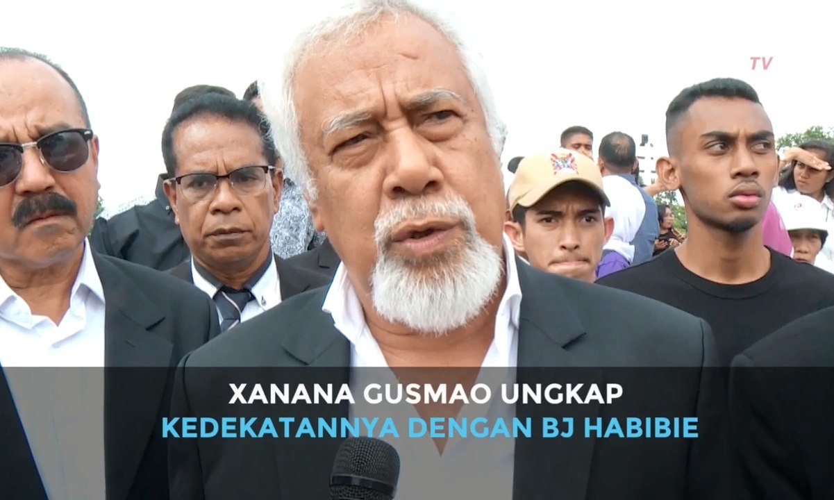 Xanana Gusmao Ungkap Kedekatannya dengan BJ Habibie