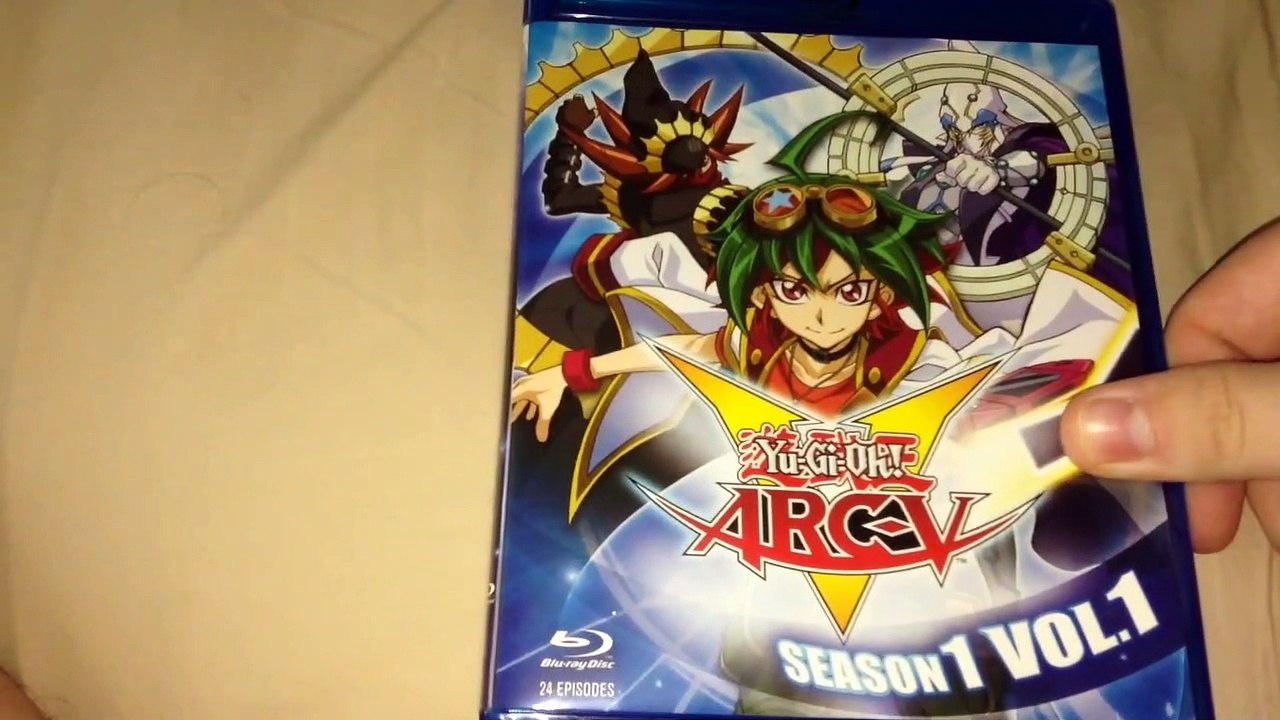 Yugioh Arc V Season 1 Vol. 1 Blu-Ray Unboxing