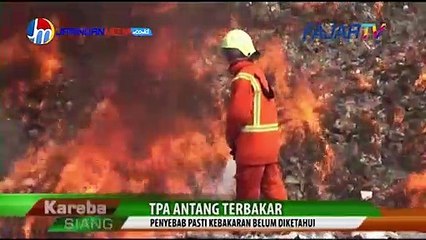 TPA Antang Terbakar, 3 Hektar Lahan Penampungan Sampah Terbakar