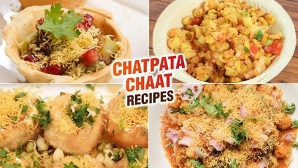 Chatpata Chaat Recipes | 5 Best Chatpata Chaat Recipes | Quick And Easy Chaat Recipes