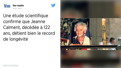 Jeanne Calment détient bien le record mondial de longévité selon une nouvelle étude