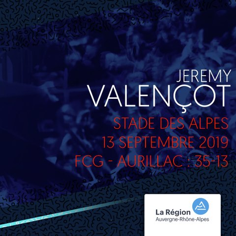 Video : Video - L'essai de Jeremy Valenot contre Aurillac en 2019