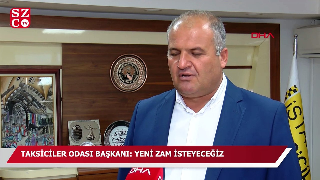 Taksiciler Odası Başkanı Aksu Yeni zam isteyeceğiz
