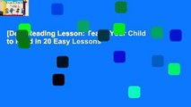[Doc] Reading Lesson: Teach Your Child to Read in 20 Easy Lessons