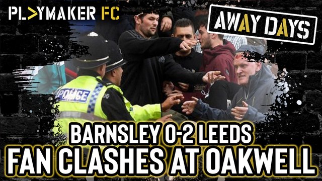 Away Days | Barnsley 0-2 Leeds: Fans and stewards clash at Oakwell