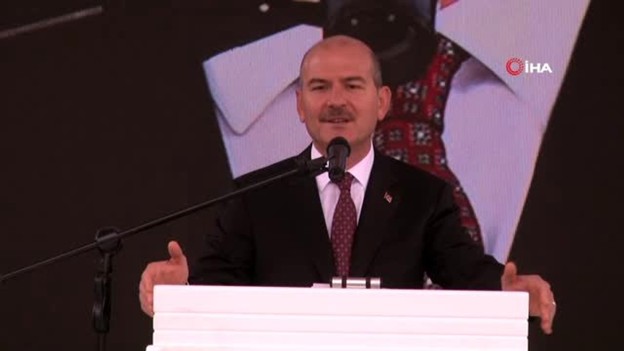 Süleyman Soylu, 'Mobil Trafik Eğitim Tırı Türkiye Yollarında Tanıtım Programı"nda konuştu