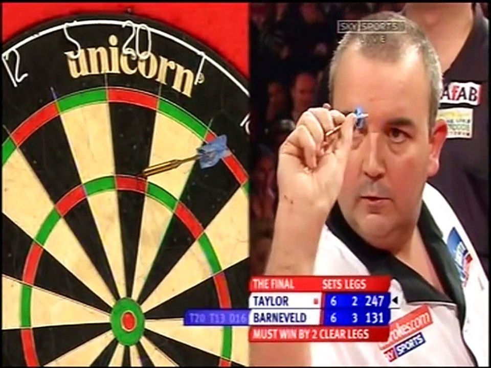 PDC World Darts Championship Final 2007 - Phil Taylor vs Raymond Van Barneveld 4of4