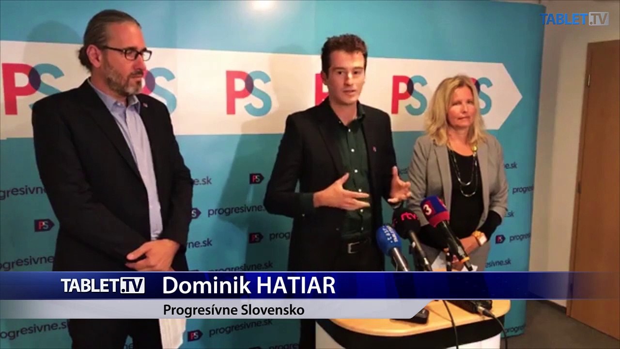 ZÁZNAM: TK politického hnutia Progresívne Slovensko