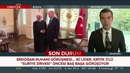 İran Cumhurbaşkanı Ruhani Türkiye'de