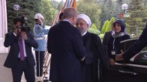 İran Cumhurbaşkanı Hasan Ruhani Çankaya Köşkü’nde