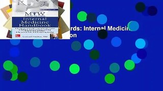 [READ] Master the Wards: Internal Medicine Handbook, Third Edition