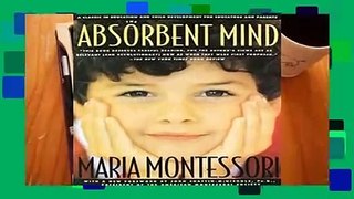 [FREE] The Absorbent Mind