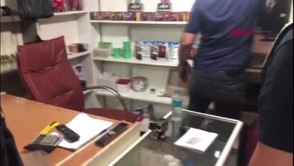 İstanbul'daki kaçakçılık operasyonları kamerada