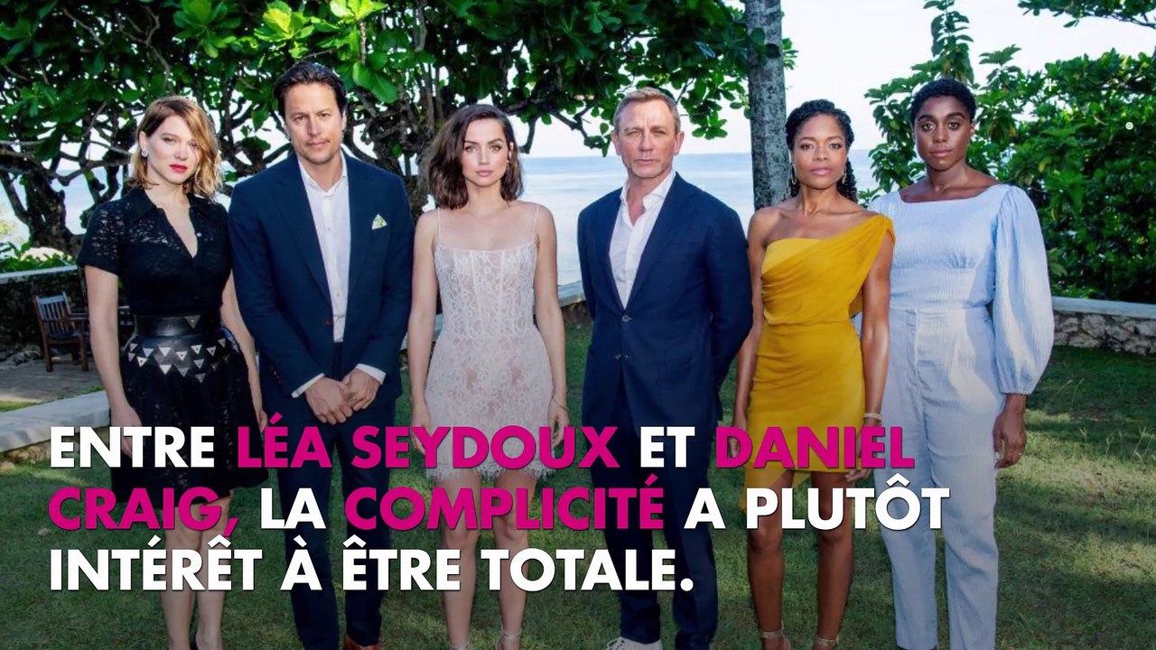 Daniel Craig : Son tendre baiser à Léa Seydoux sur le tournage du prochain James Bond