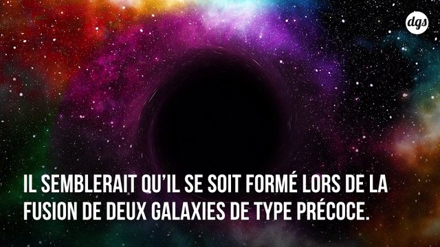Un trou noir 40 milliards de fois plus gros que le soleil vient d'être découvert