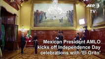 Mexican president's first 'El Grito' kicks off Independence Day celebrations