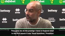 Man City players backed me when I was 'Fraudiola', so I'll back them now - Guardiola