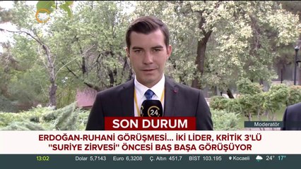 Ankara'da üçlü Suriye zirvesi başlıyor