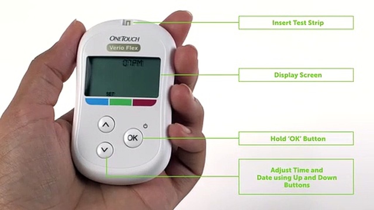 One Touch Verio Flex Blood Sugar Meter