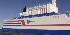 Así es la primera central nuclear flotante