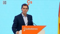 Albert Rivera ofrece al PP abstenerse en la investidura de Pedro Sánchez con tres condiciones