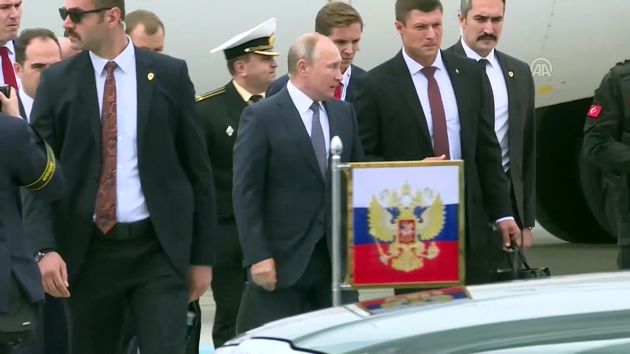 Rusya Devlet Başkanı Putin Ankara'da
