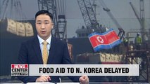 Unification Ministry: Food aid to N. Korea unlikely to be delivered