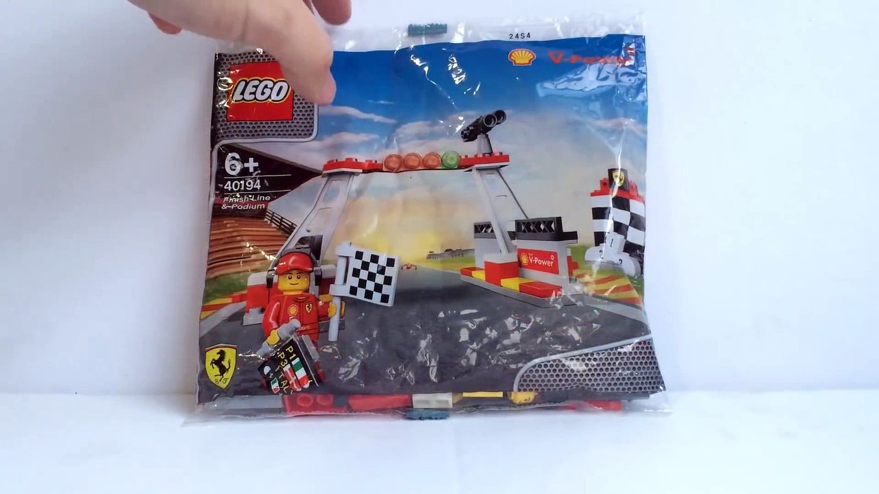 Lego Shell Finish Line and Podium 2014 V Power...