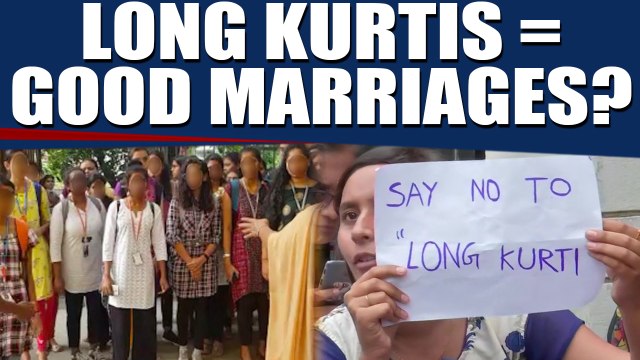 St. Francis College for women students hold protest against Kurti dress code |OneIndia News