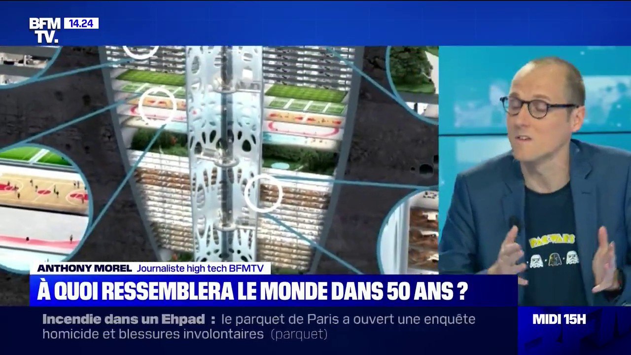 Logements dans des "gratte-terres", voitures volantes... Voici à quoi pourrait ressembler le monde en 2069 selon Samsung