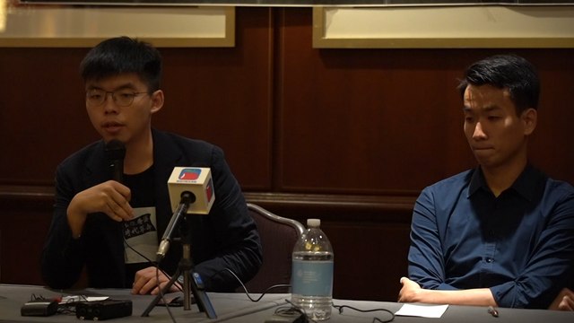 Hong Kong pro-democracy activists find divided opinions on US visit