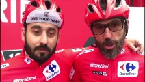 Javi Sancho y Santi Millán en La Vuelta