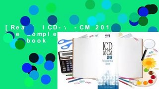 [Read] ICD-10-CM 2018 The Complete Official Codebook  For Trial