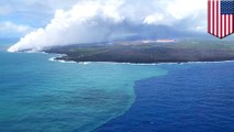 Massive algae bloom spurred by Kilauea volcanic eruption