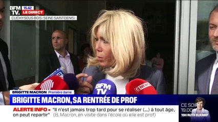 "Je me sens bien dans l'action" Brigitte Macron explique comment elle s'est construite en tant que Première dame