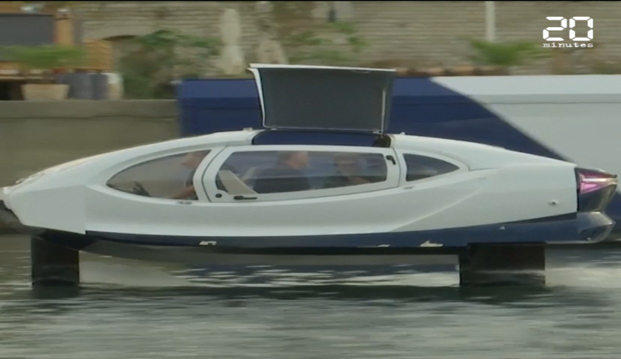 Paris: Nouveaux tests des «taxis volants» sur la Seine