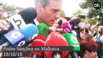 Declaraciones de Sánchez por los afectados de la gota fría en 2018 y en 2019