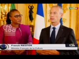 ORTM/Culture - Séance de travail sur le réchauffement de l’axe Bamako - Paris entre les Ministres de la culture française et Malienne à Paris