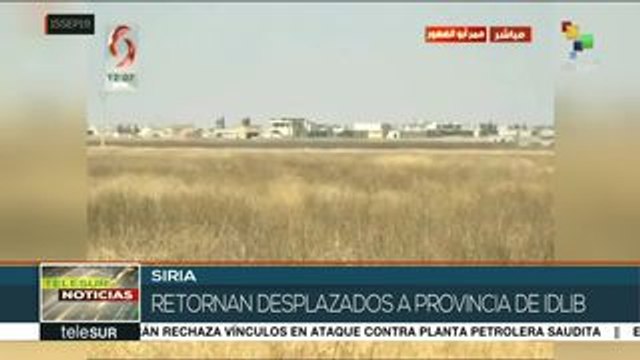 Miles de sirios retornan a sus hogares tras ser liberadas sus tierras